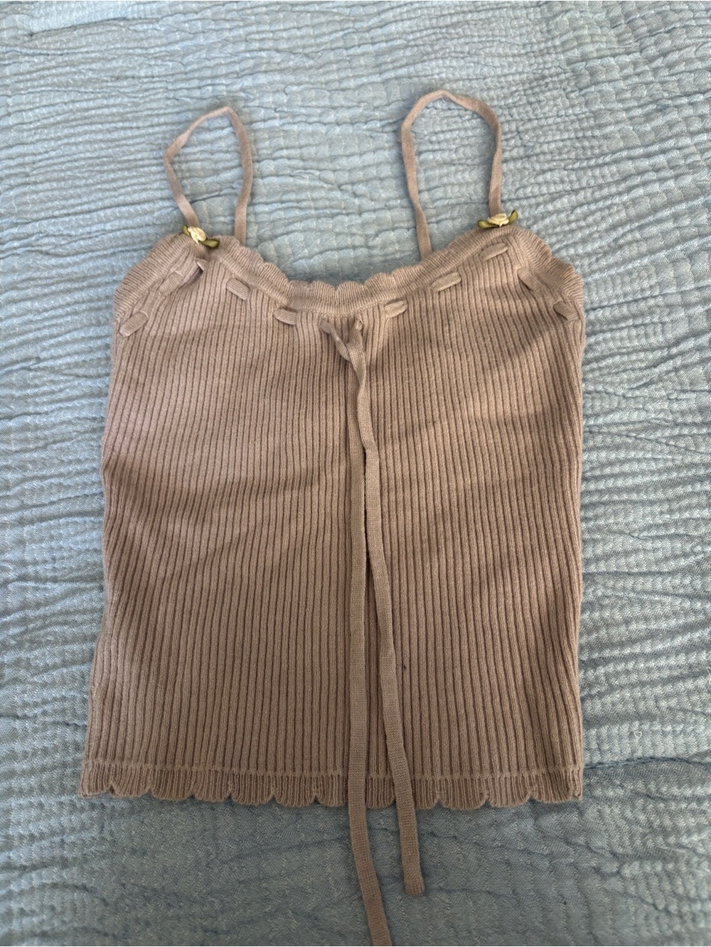 RSQ Ribbed Knit Camisole Top Size XXS